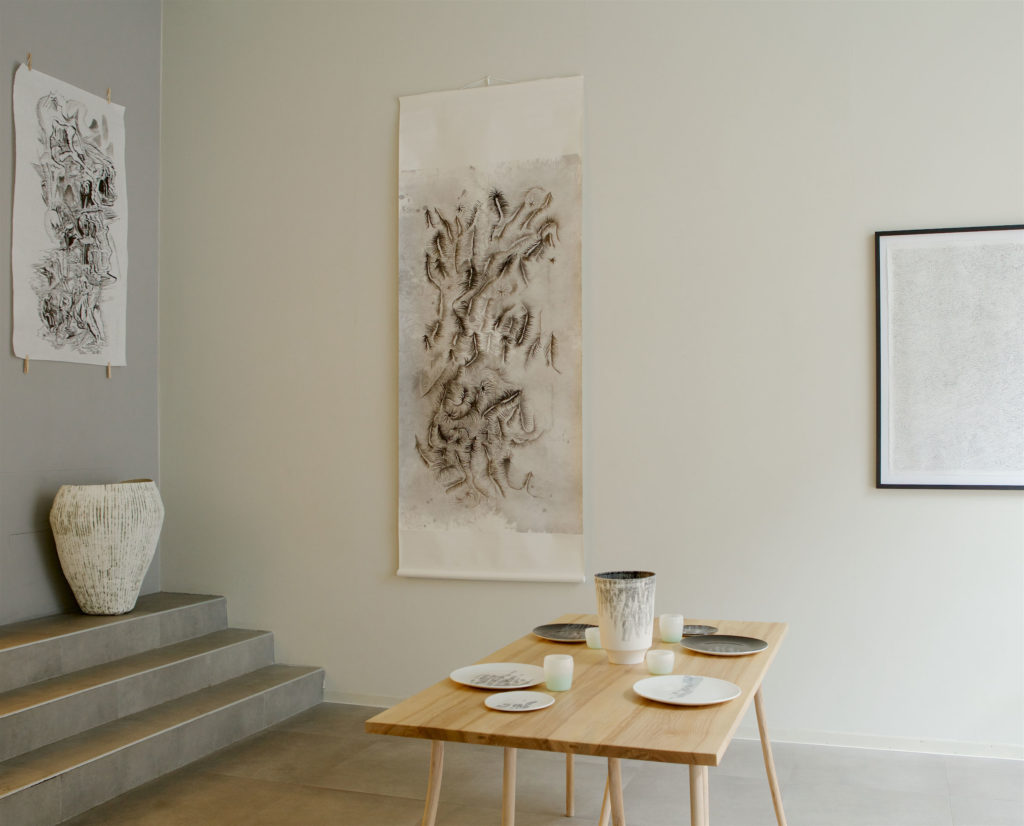 20.1.–25.2.2018
Viiva, The Line, is a group exhibition featuring seven artists, who all in the their own technique and chosen material explore 'the line'.