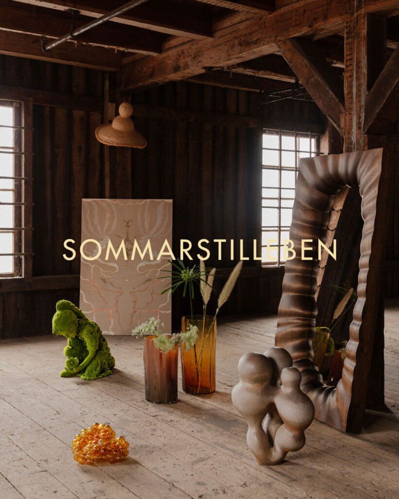 15.6.–24.8.2025 
This summer, Lokal makes an all-summer-long expedition to Billnäs, an old ironworks village to the West of Helsinki. Bringing beauty in the form of artwork, crafts and handmade homeware into a space which still starkly echoes its unique history, the Sommarstilleben exhibition is a celebration of Lokal’s core values. The still lifes are an ode to the magical, fleeting nature of the Nordic summer. The abundance consists of works in various mediums and materials, in varying scale and subject, by a number of Finnish and Finland-based contemporary artists and artisans.
